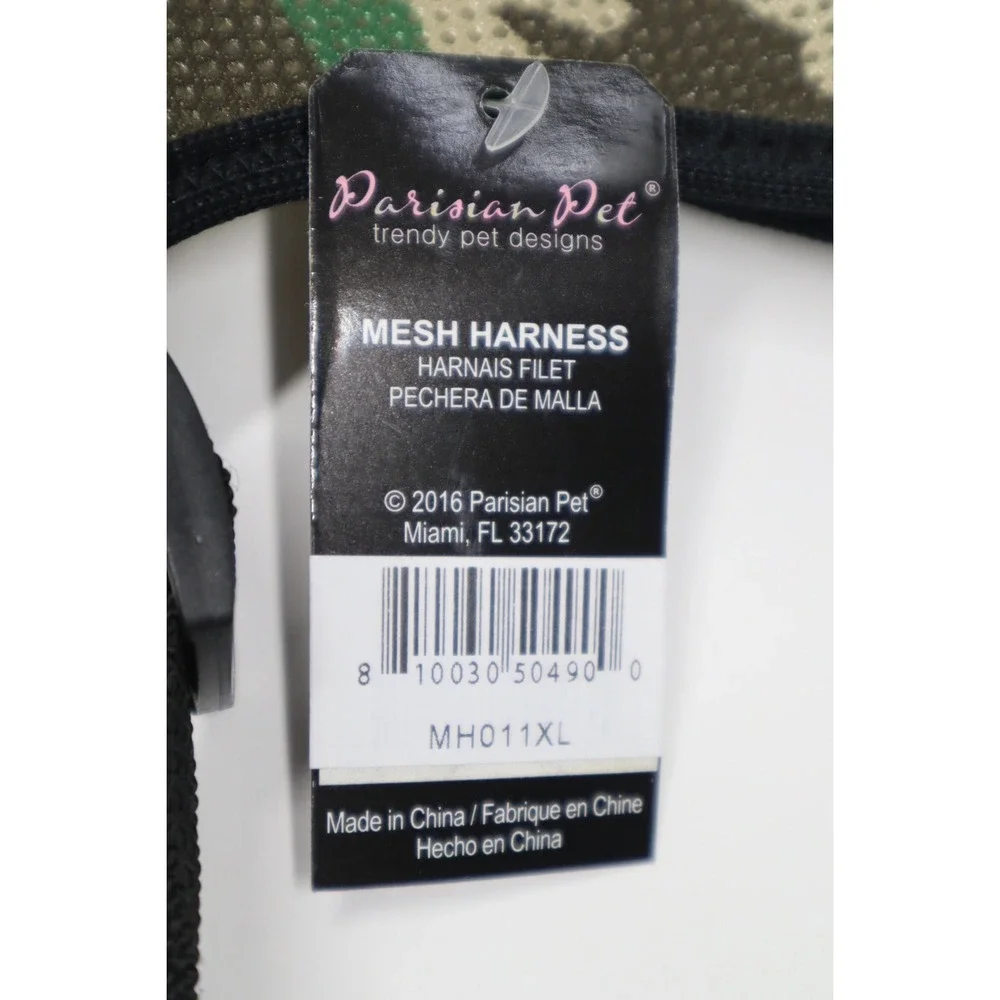 Parisian Pet Freedom Camo Dog Harness - Green Camo - Size XL‎